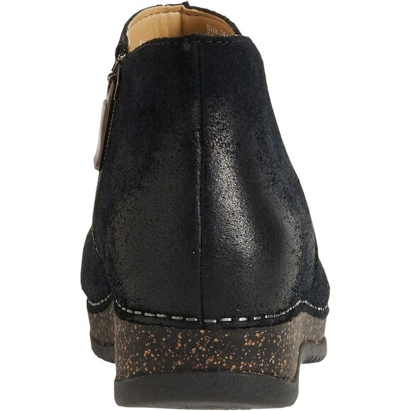 NEW Dansko Makara Side-Zip Booties - Suede For Women in black 1025 7s4 - Picture 6 of 8